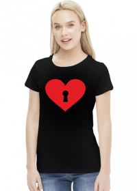 Koszulka dla zakochanych par Serce