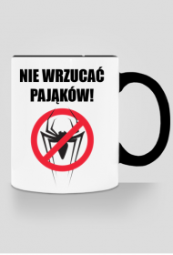 Anty Pajęczy Kubek z kolorowym uchem
