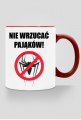 Anty Pajęczy Kubek z kolorowym uchem