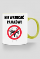 Anty Pajęczy Kubek z kolorowym uchem