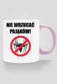 Anty Pajęczy Kubek z kolorowym uchem
