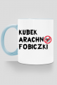 Kubek Arachnofobiczki z kolorowym uchem