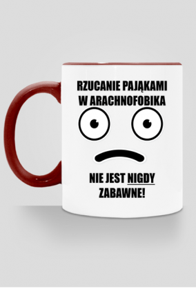 Smutny Arachnofobik z kolorowym uchem