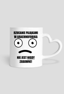 Smutny Arachnofobik z uchem serduchem