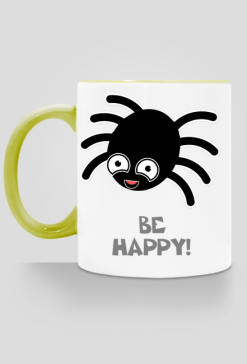 Happy Arachno Kubek z kolorowym uchem