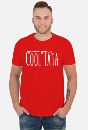 Koszulka Cool Tata na Dzień Ojca