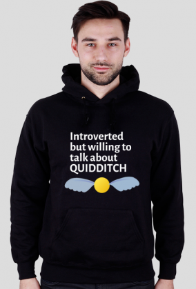 Intoverted but willing to talk about quidditch- bluza