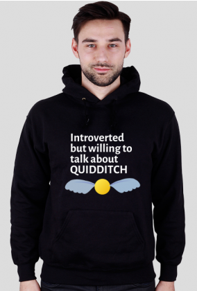 Intoverted but willing to talk about quidditch- bluza