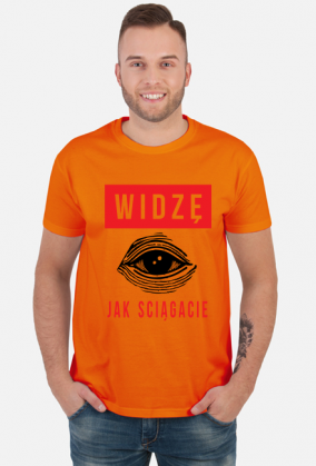 Widzę jak ściągacie - Koszulka dla nauczyciela