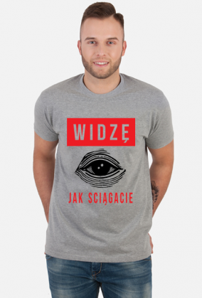 Widzę jak ściągacie - Koszulka dla nauczyciela