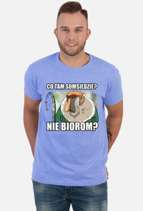 Co tam somsiedzie? Nie biorom? - Koszulka dla wędkarza