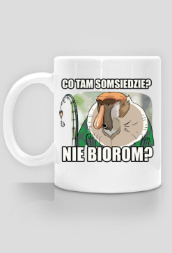 Nie biorom? - Kubek dla wędkarza