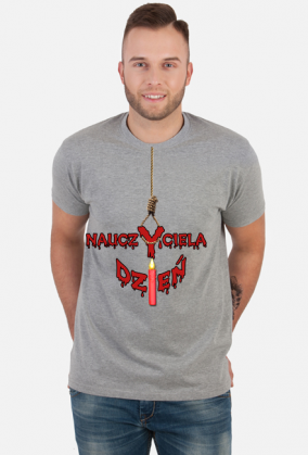 dzień nauczyciela koszulka męska 1