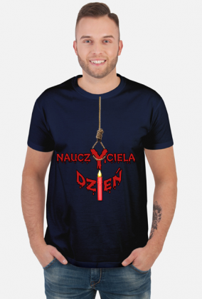 dzień nauczyciela koszulka męska 1