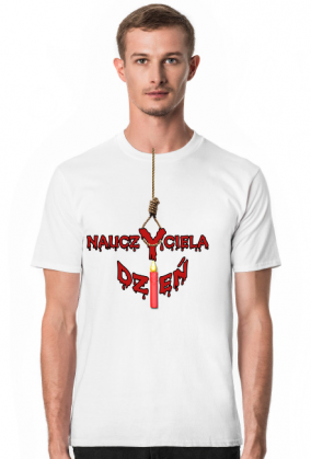 dzień nauczyciela koszulka męska 1