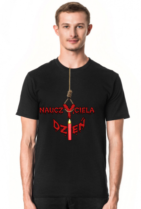 dzień nauczyciela koszulka męska 1