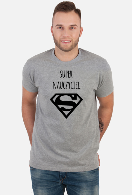 Super Nauczyciel - koszulka z nadrukiem