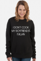 I don't cook czarna bluza