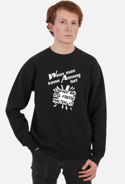 WMKAHEMDFH - Einfach mal die Fresse halten (bluza męska klasyczna) jg