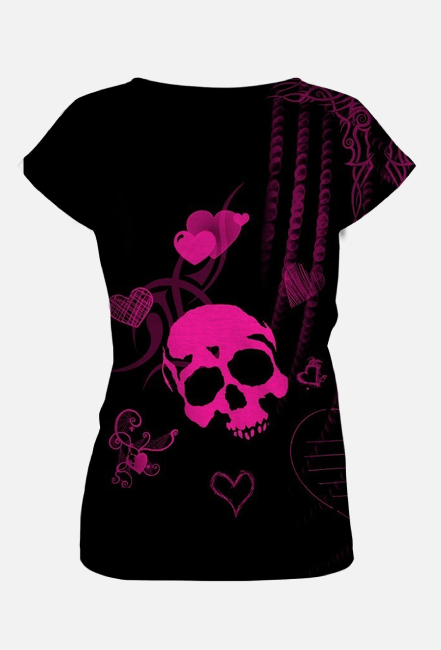 Pink and black