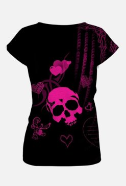 Pink and black