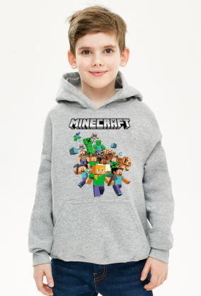 Bluza z kapturem Minecraft