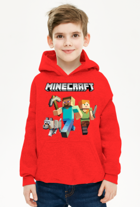Bluza z kapturem Minecraft