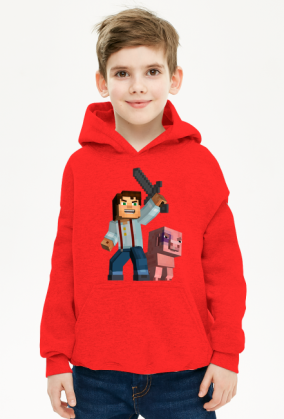 Bluza z kapturem Minecraft