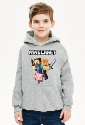 Bluza z kapturem Minecraft