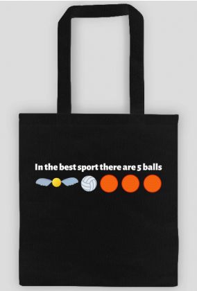 In the best sport there are 5 balls- torba
