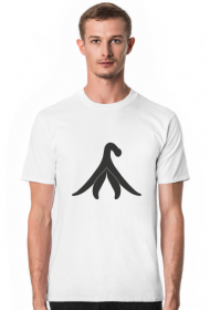 Łechtaczka (czarna) - koszulka męska