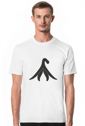 Łechtaczka (czarna) - koszulka męska