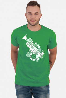 Trąbka. Prezent dla Trąbka, muzyk, muzyka, instrumenty