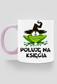 Kubek Poluję na Księcia z kolorowym uchem