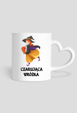 Kubek Czarująca Wróżka z uchem serduchem