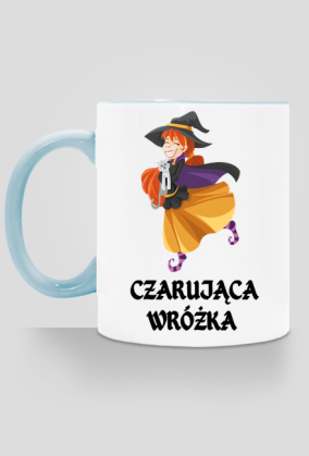 Kubek Czarująca Wróżka z kolorowym uchem