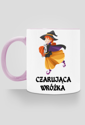 Kubek Czarująca Wróżka z kolorowym uchem