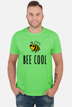 Śmieszna koszulka dla pszczelarza Bee Cool