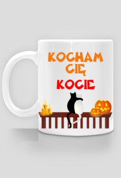 Kubek Kocham Cię Kocie 2