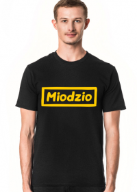 Prezent dla pszczelarza koszulka z napisem Miodzio