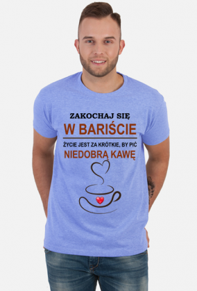 Kawa. Barista. Kawosz. Prezent dla Kawosza. Prezent dla Baristy. Koszulka kawa