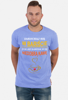 Kawa. Barista. Kawosz. Prezent dla Kawosza. Prezent dla Baristy. Koszulka kawa