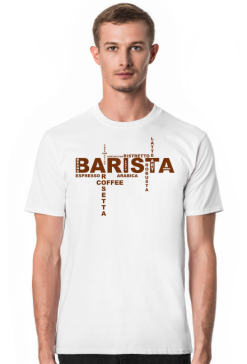 Kawa. Barista. Kawosz. Prezent dla Kawosza. Prezent dla Baristy. Koszulka kawa