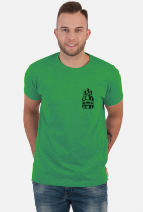 T-shirt męski WSM Logo małe