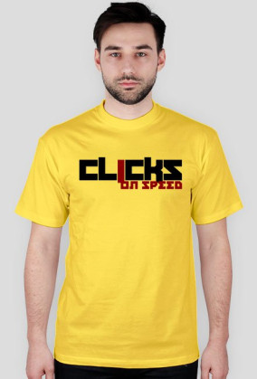 CLICKS on speed T-Shirt