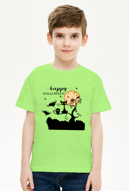 Happy Halloween - koszulka dziecięca z nadrukiem