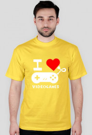 Koszulka I LOVE VIDEOGAMES