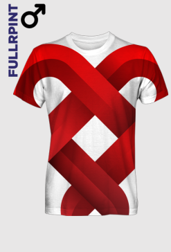 Heart Fullprint T Shirt