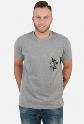 Koszulka Grunge Snake Moon