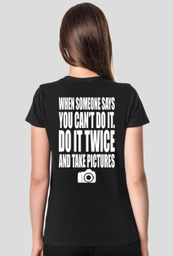 Do it twice (bluzka damska) jg